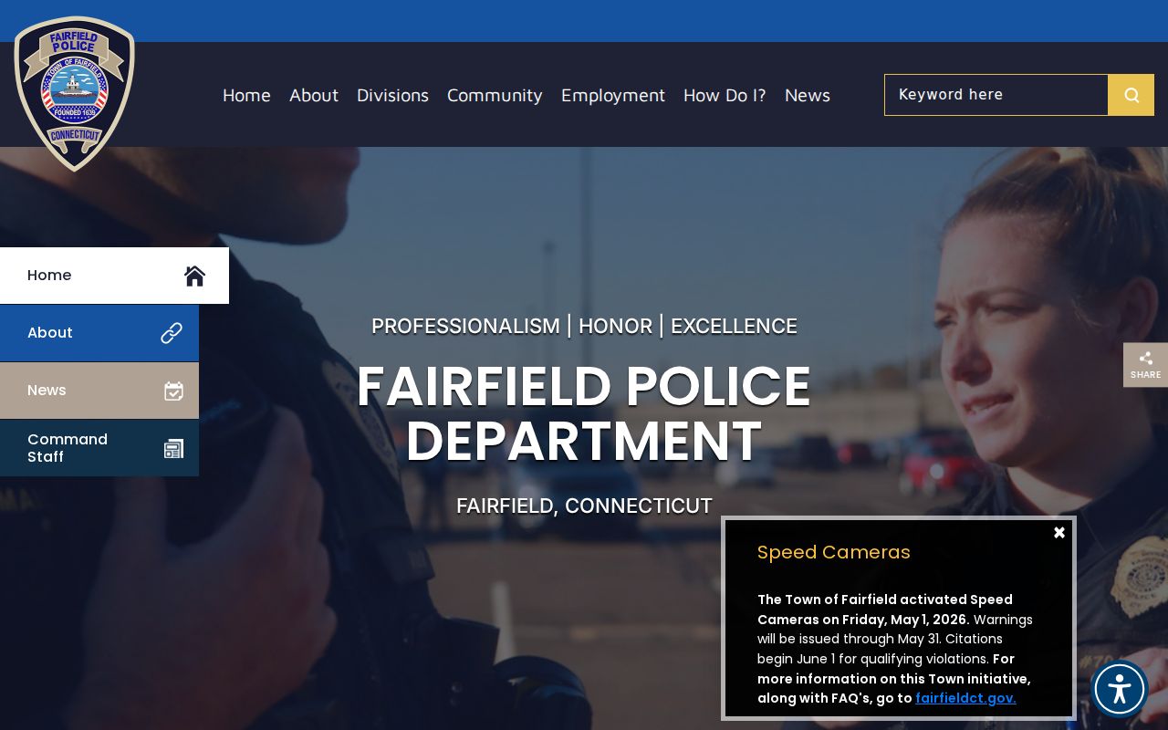 Fairfield County arrest records Fairfield Police Department